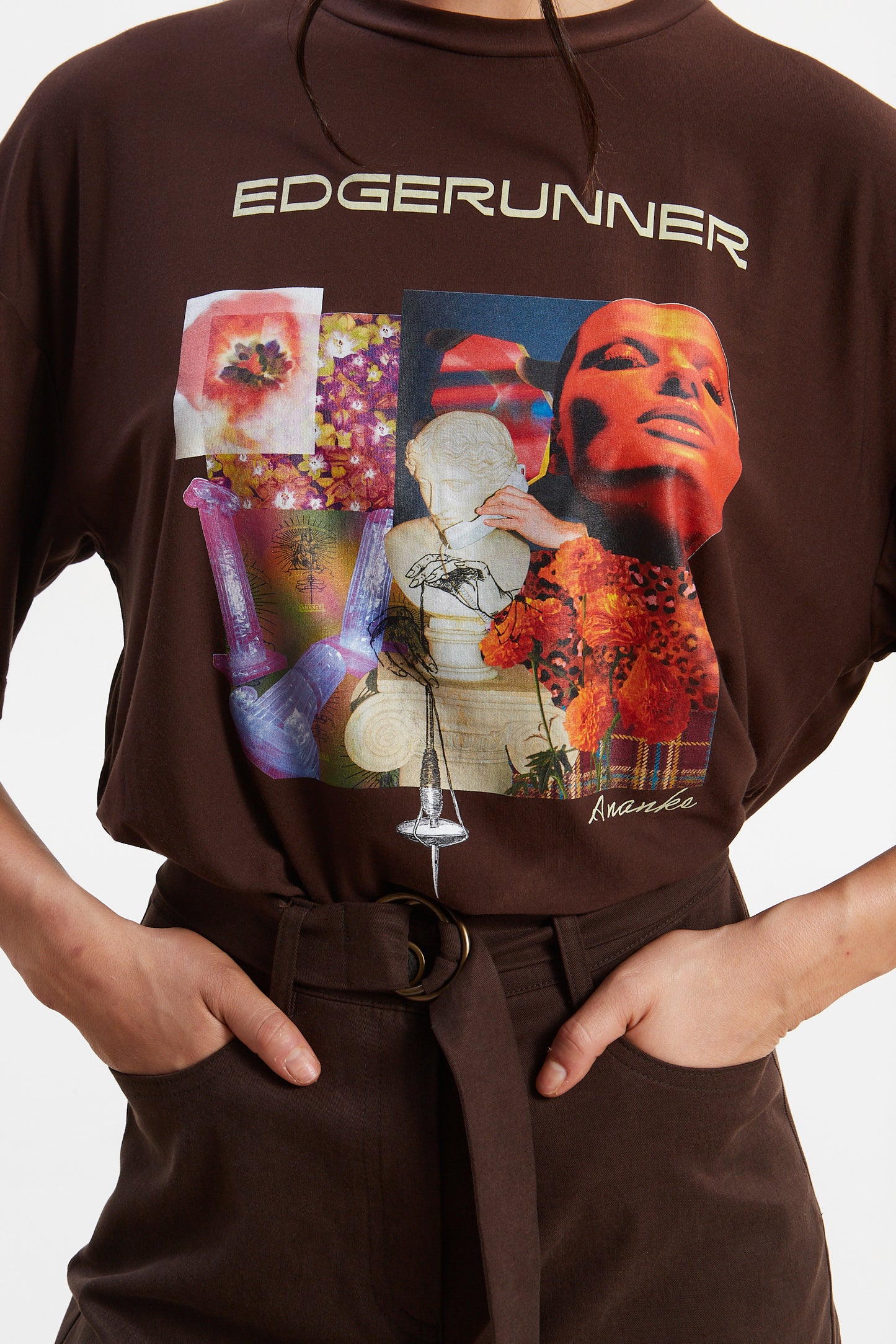 Edgerunner Brown T- Shirt
