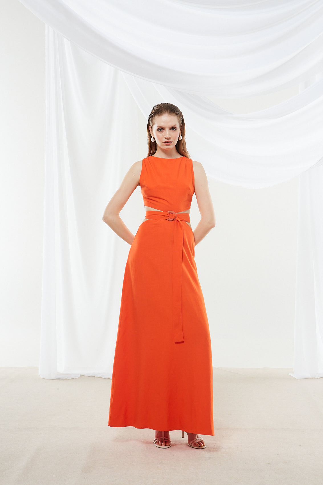 Ivy Coral Dress