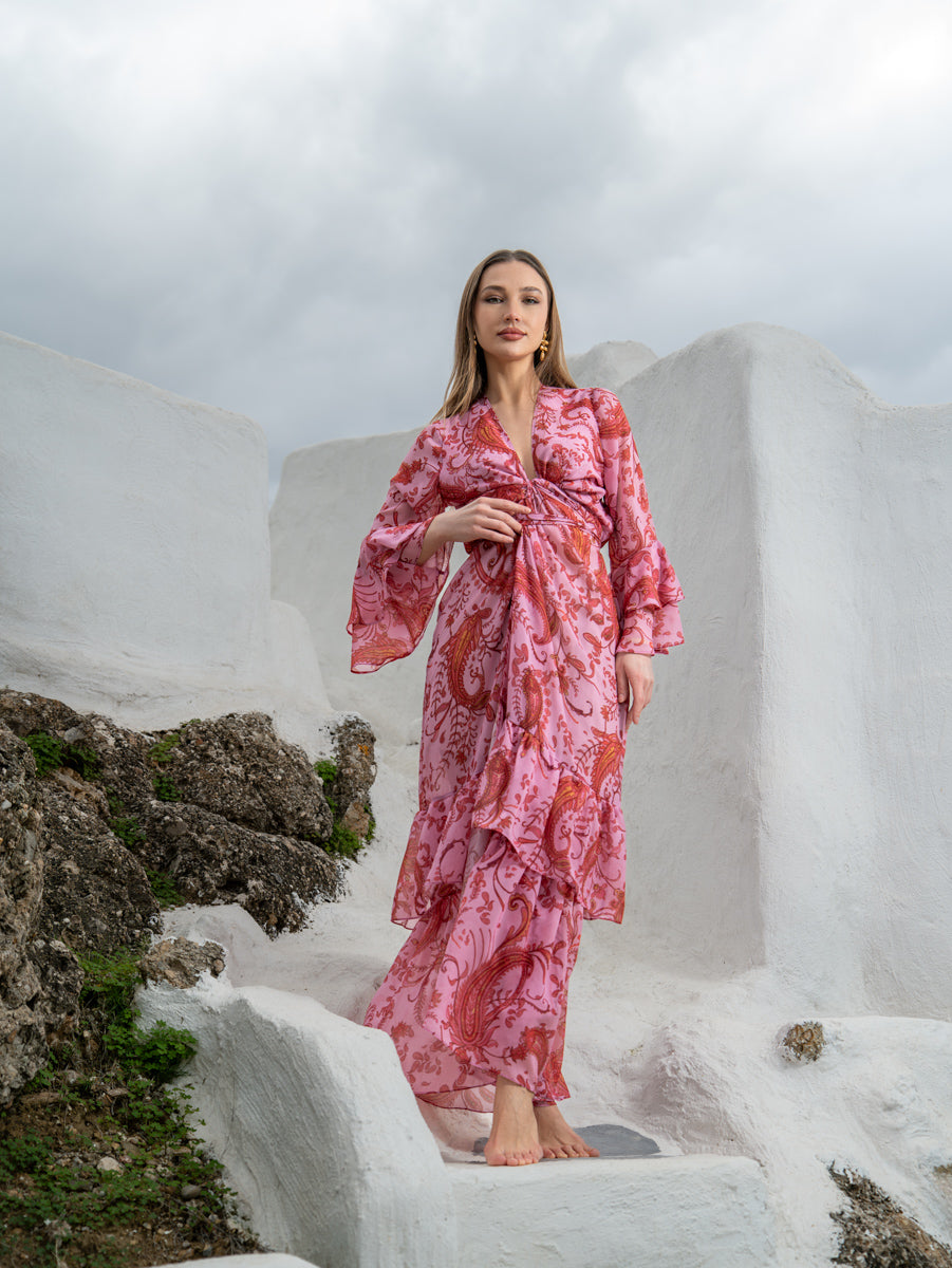 Rosa Kimono Dress