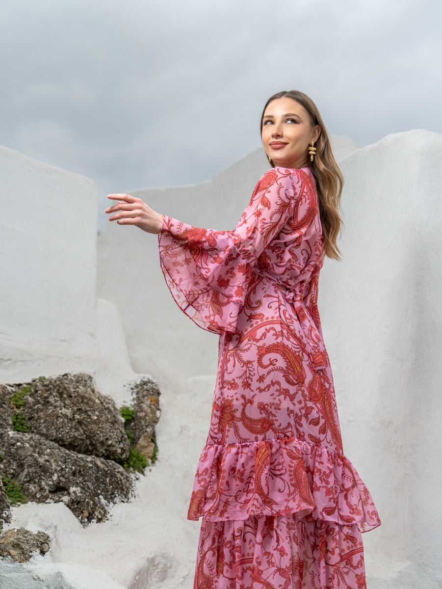 Rosa Kimono Dress