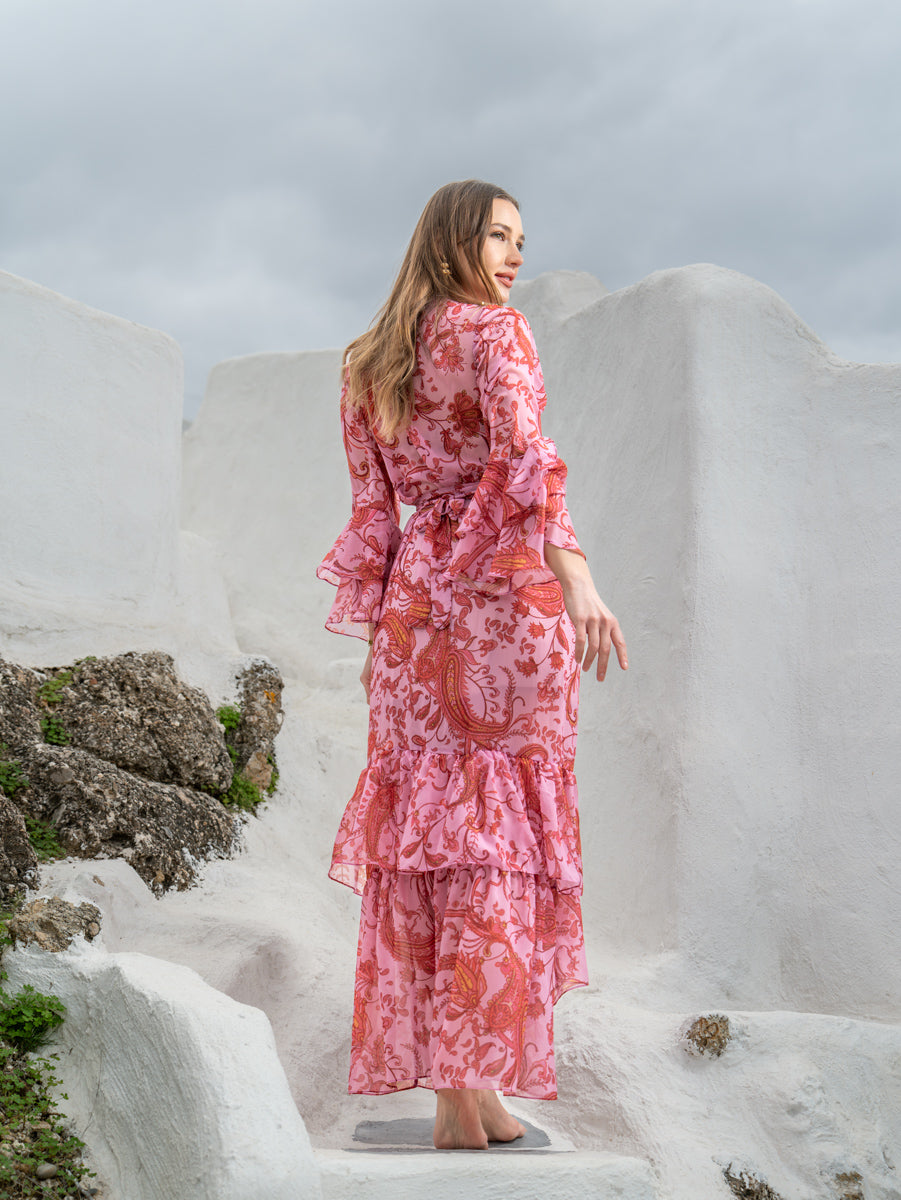 Rosa Kimono Dress