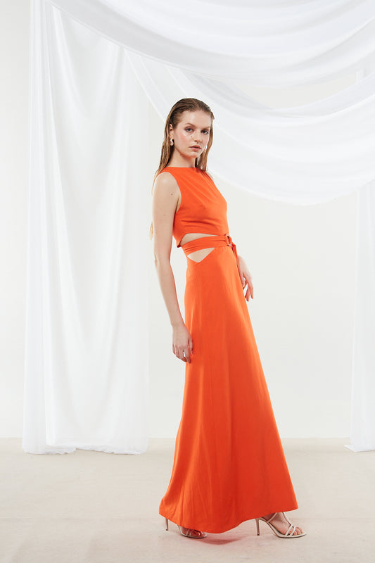 Ivy Coral Dress