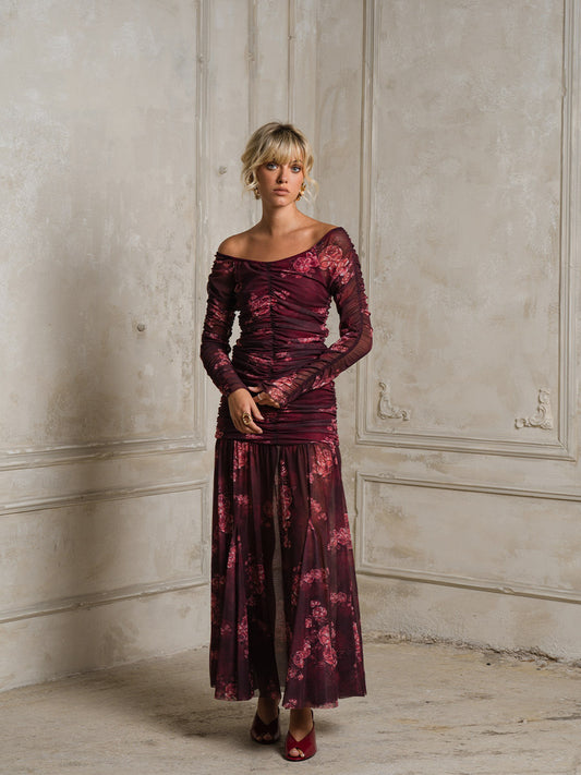 Ruby Mesh Dress