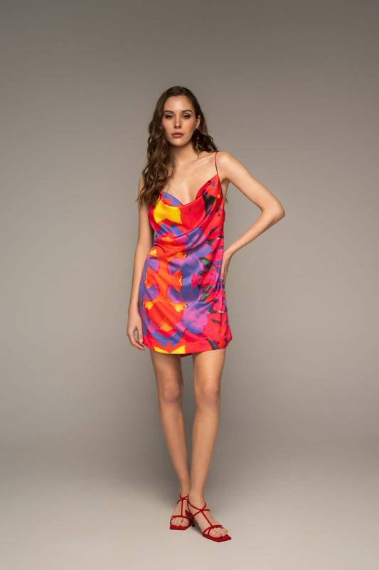 Whisper Drapped Dress